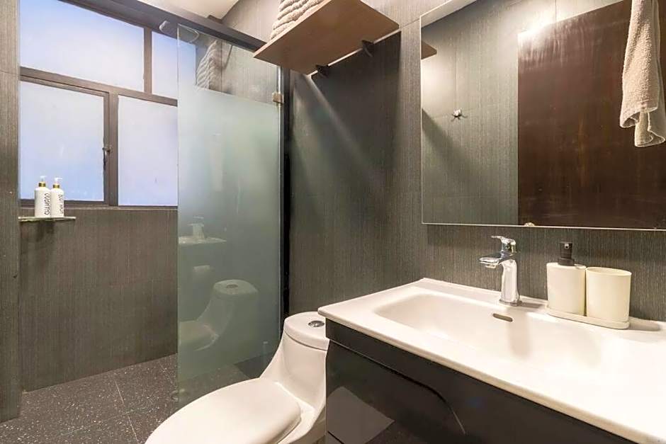 403 Walk to Zocalo 1Bdrm 1bath AC apt Rooftop