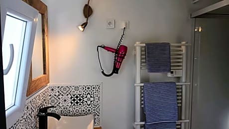 Chambre avec terrasse - vue jardin