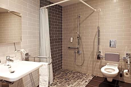 1 BED ACCESSIBLE ROLL IN SHWR NOSMK