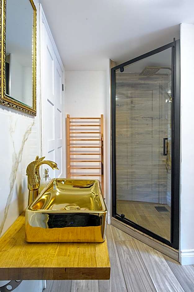 Executive Suite with Private HotTub, Full SkyTV in 600 Year Old Manor House