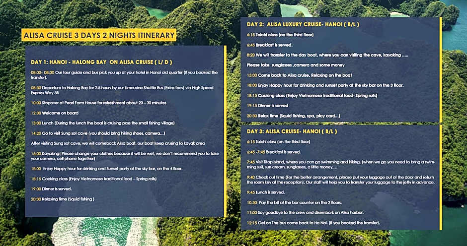 Alisa Cruise Halong