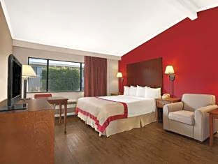 1 King Bed, Mobility Access Room, Stand Up Shower Only w/ Grab Bars, Non-Smoking