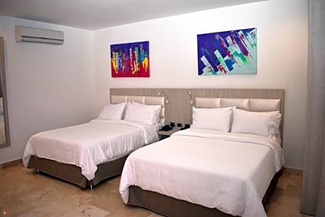 Premium Twin Room with City View - Non-Smoking