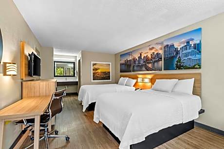 Double Room with Two Double Beds - Non-Smoking