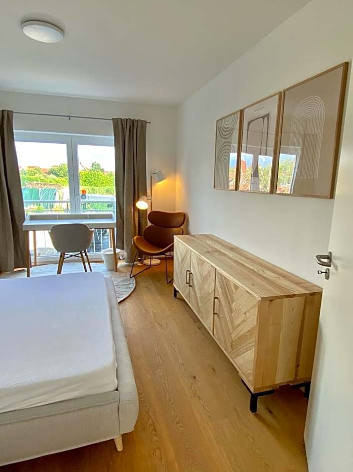 Schoko-Apartments mit Bad & Küche