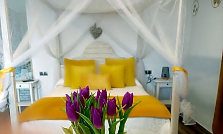 Escapada para parejas en habitación con Jacuzzi,vistas al Castillo de Trevejo y opción de cena en su restaurante