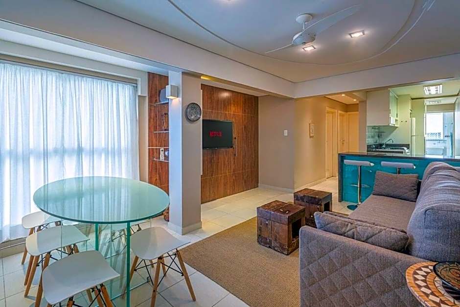 BRLC043- Apê aconchegante com 3Q ao lado da praia