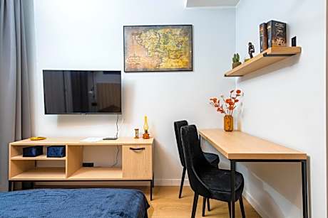 Studio with Balcony