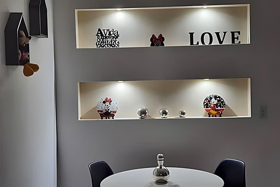 Apartamentos aconchegantes frente mar