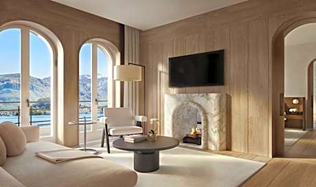 The Cadenabbia, 1 Bedroom Penthouse Suite, 1 King, Lake View, Balcony