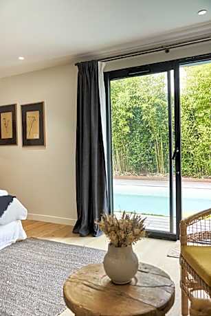 penate5-Suite-Queen-SDB privée avec douche-Vue sur Jardin