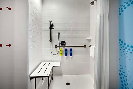 1 King Mobility Accessible W/Roll In Shower