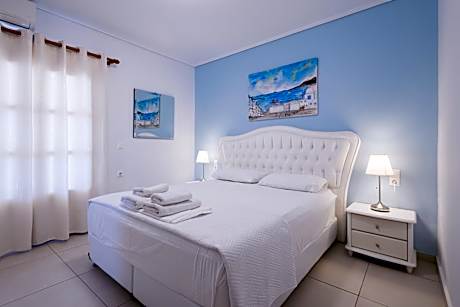 Deluxe One-Bedroom Apartment with Big Terrace and Panoramic Sea View