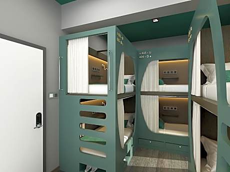 Bunk Bed in Mixed Dormitory Room