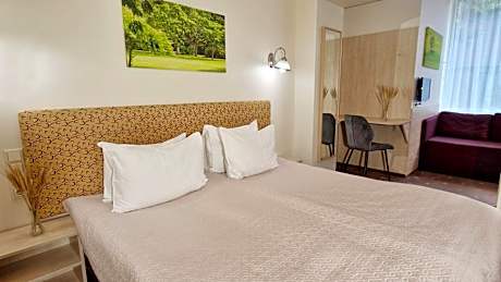 Family Room with Kitchen