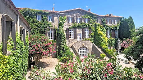 Château de Floure - SPA et piscine extérieure chauffée