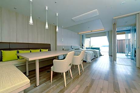 Twin Room with Private Open-Air Bath(50sqm) - Dining Room Dinner Included