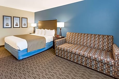 1 Queen Bed Mobility Accessible Room Non-Smoking