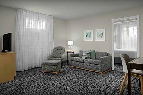 2 Bedroom Suite, Bedroom 1: 1 Queen, Bedroom 2: 1 Queen, Non-Private Sofa Bed
