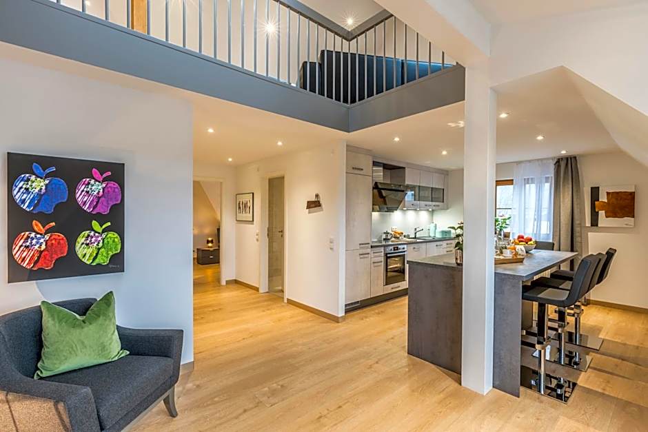 RH-Appartements 15 Minuten von Basel im Dorf Rührberg