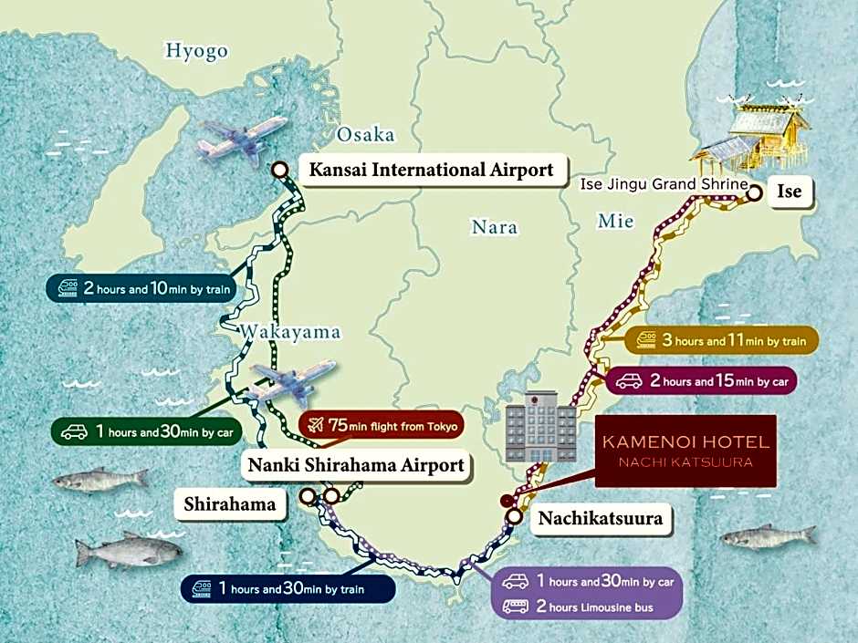 KAMENOI HOTEL Nachi Katsuura Kumano Kodo