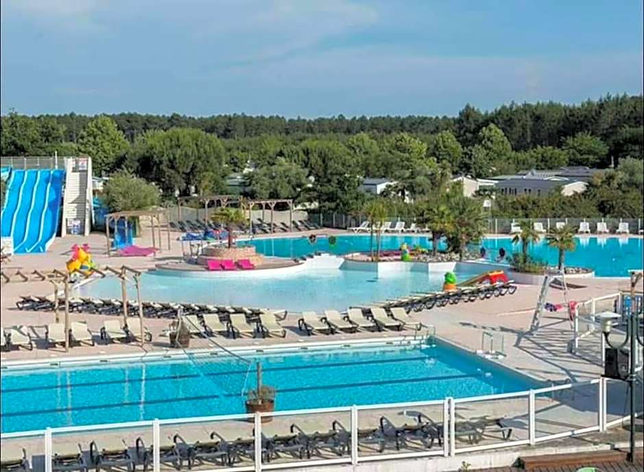 Mobil home camping la réserve Gastes