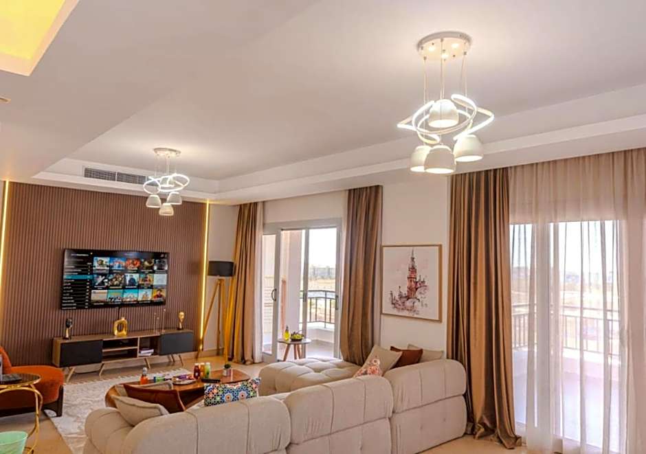 Cairo Festival City ,New, Luxury, Modern 3BR + Maid Room