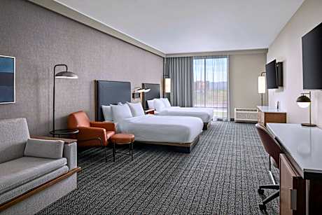 Standard, Guest room, 2 Queen, Sofa bed