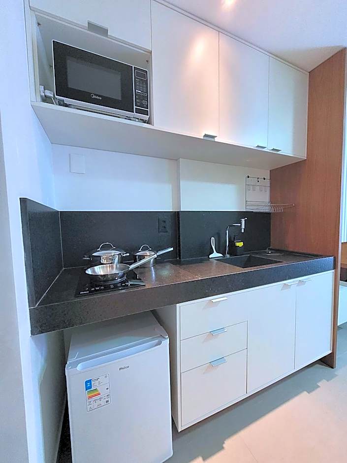 Belo flat na praia do Bessa