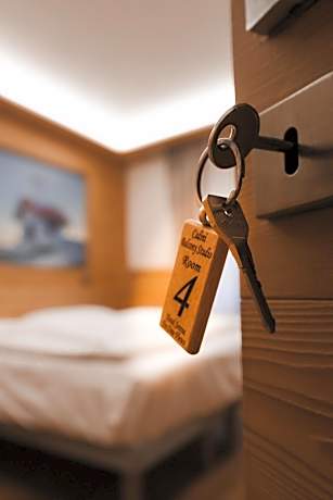 Double room with private external bathroom Cadini balcony studio