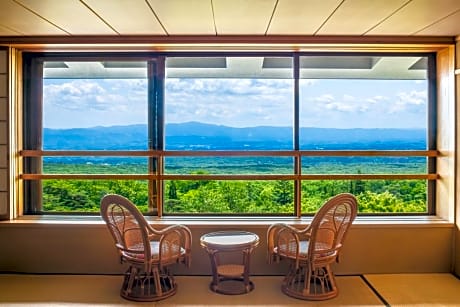 Room with Tatami Area with Mountain View
