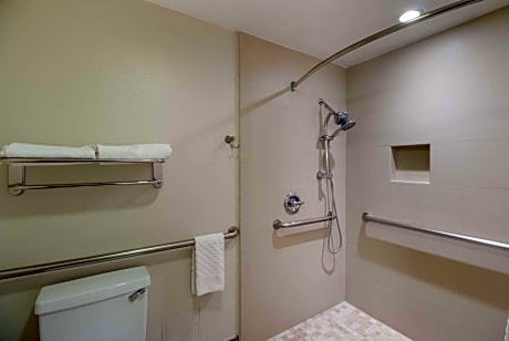 King Room with Roll-In Shower - Disability Access/Non-Smoking