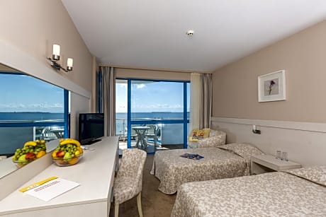 Double or Twin Room with Balcony and Sea View (2 Adults)
