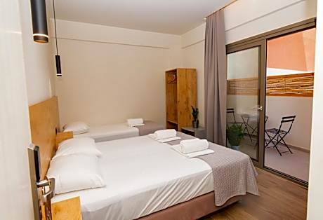 Triple Room Ground Floor( with Balcony,no view)