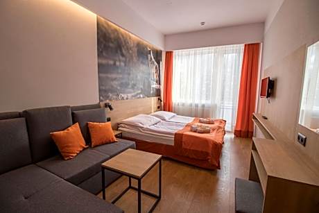 Family Room with Mountain View