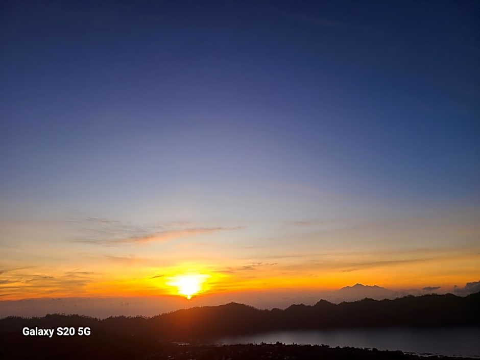 Batur lake view
