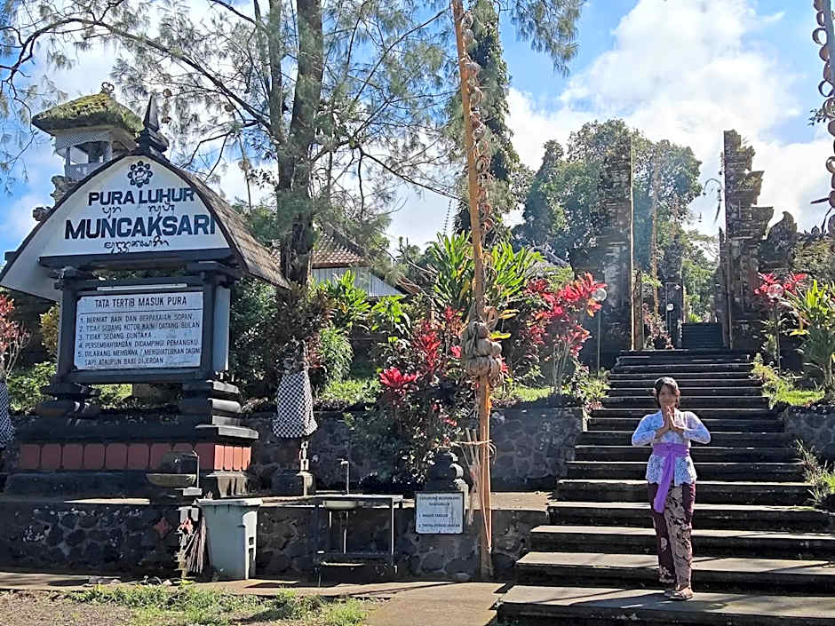 Bali mountain forest cabin