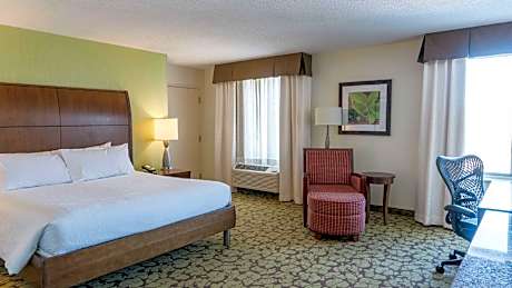 1 King Mobility Accessible W/roll In Shower Comp Wifi- Bed With Adjustable Firmness Dial Refrigerato