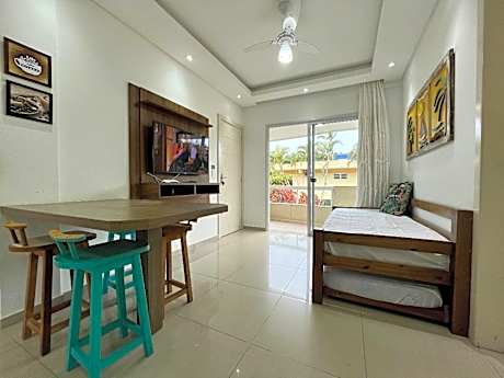 B119 - Apto para 06 pessoas perto do mar em Bombas