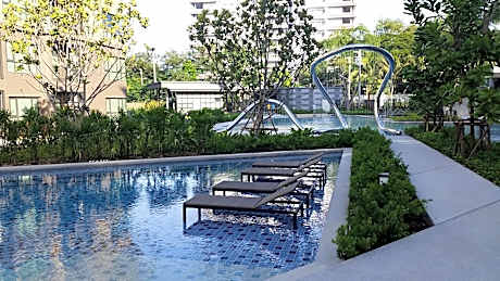 The Relaxing Room Pool Access at Rain Resort Condominium Cha Am- Hua Hin