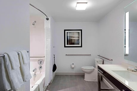 2 Qns Mobility/Hearing Access Roll In Shower