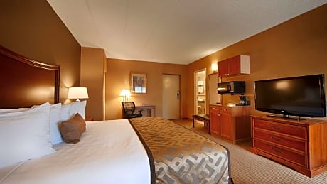 Suite-1 King Bed, Non-Smoking, Separate Bedroom, Kitchenette, 42 Inch Lcd Tv, Sofabed, Full Breakfas