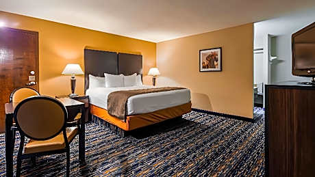 1 King Bed