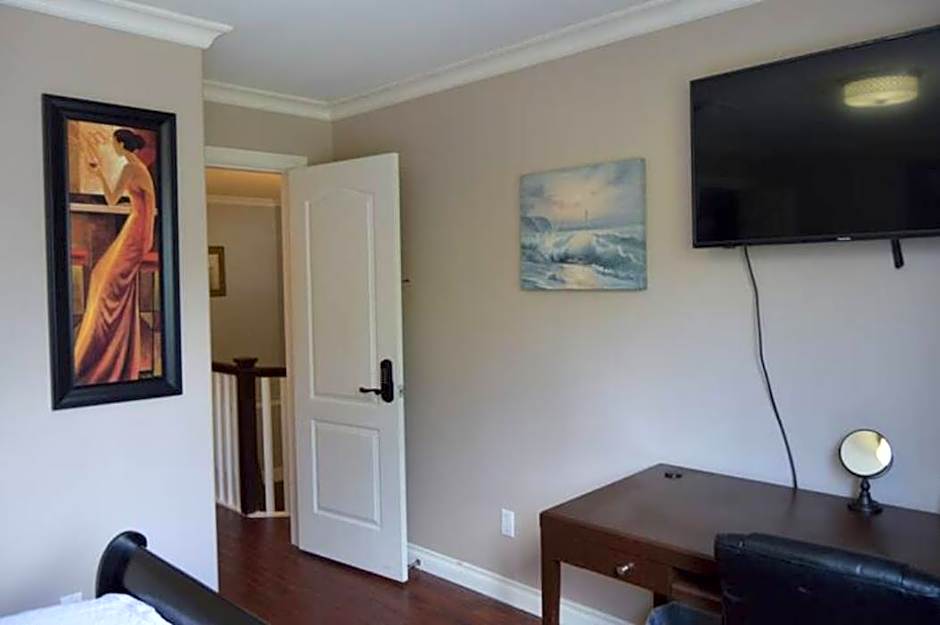 Jane's private rooms with shared washroom