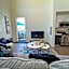 Downtown Los Angeles Skyline balcony view Modern Penthouse