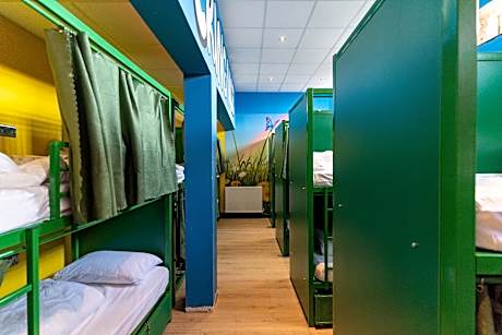 Bed in 16-Bed Female Dormitory Room