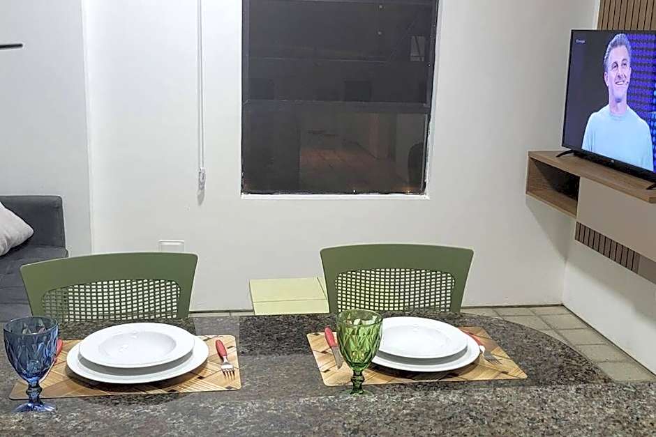 Apto a 3 minutos da praia e Piscina na cobertura