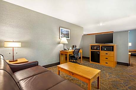 SUITE-1 KING BED,NSMK,HI SPEED,WHRPL,MICFRI,SEPLVG,SOFABD