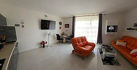 One-Bedroom Apartment with Terrace