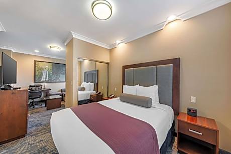 Queen Suite with Roll-In Shower - Mobility Access